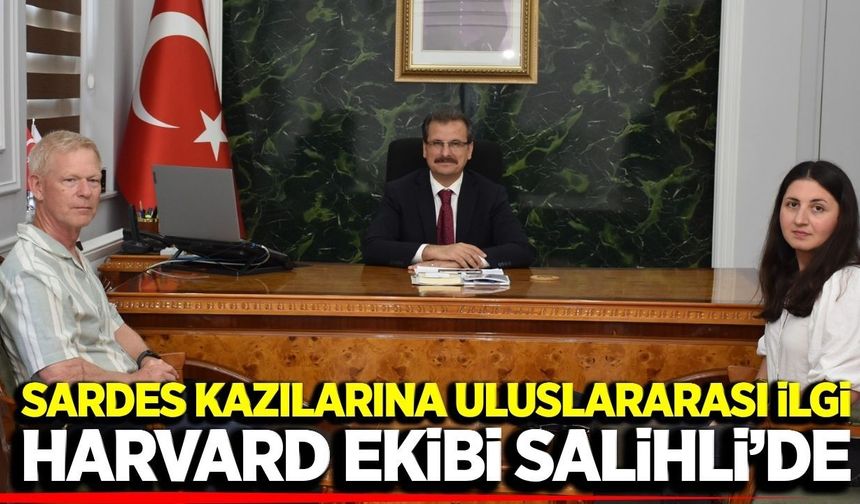 Harvard ekibinden Kaymakam Güldoğan’a ziyaret