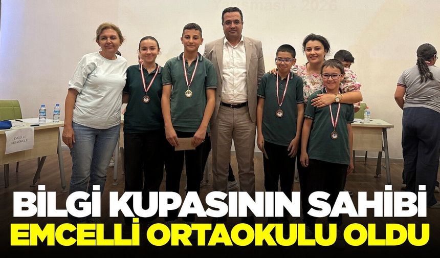 Sarıgöl'de Bilgi Kupası Sahibini Buldu