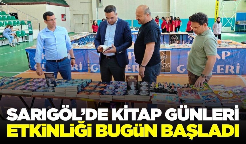 Sarıgöl'de 'Kitap Günleri' kapılarını açtı