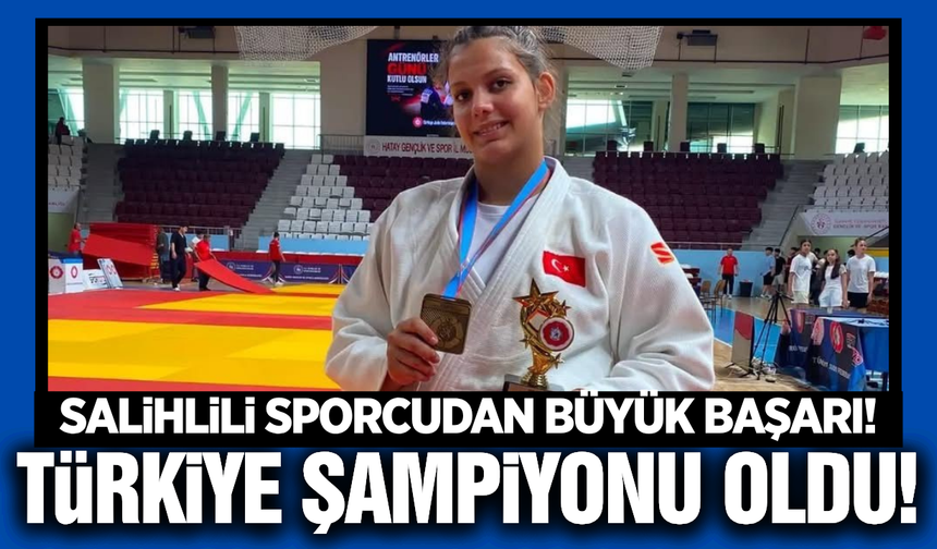 Salihlili judoculardan Türkiye Şampiyonası’nda madalya yağmuru!