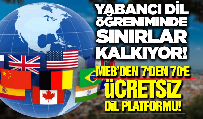 Yabancı Dil Öğreniminde Yerli ve Milli Dönem Başlıyor!