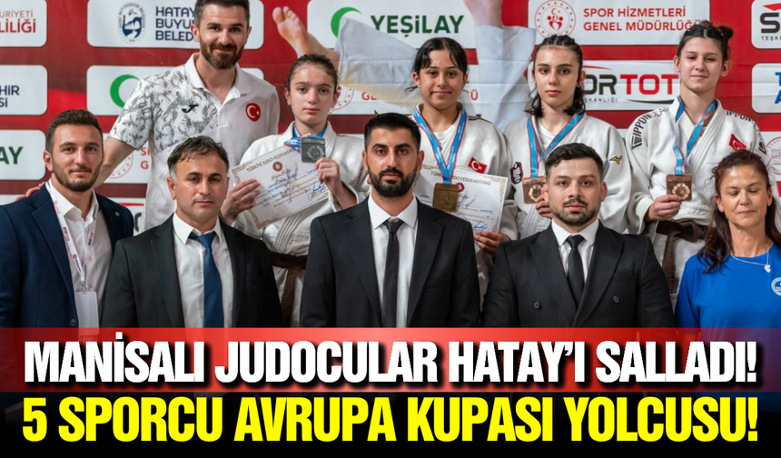 Yunusemre Belediyespor’dan Judo Şov: Madalyalarla Döndüler!