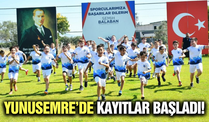 Yunusemre’de yaz spor okulu kayıtları başladı!