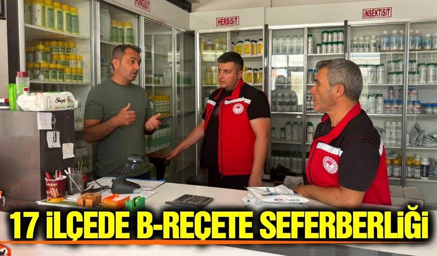 Manisa’da 17 ilçede B-Reçete mesaisi