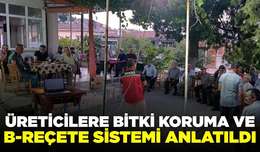 Manisa'da "B-Reçete Sistemi" anlatıldı