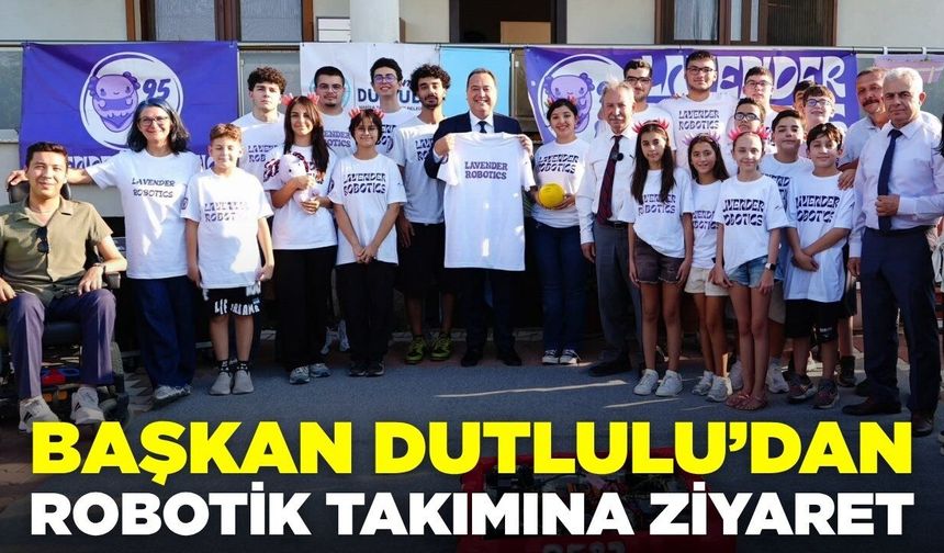 Besim Dutlulu, Lavender Robotics takımının çalışmalarını inceledi