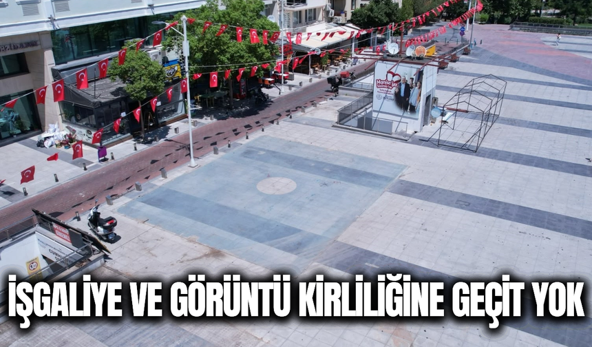 Büyükşehir'den kamusal alanlara sıkı denetim!