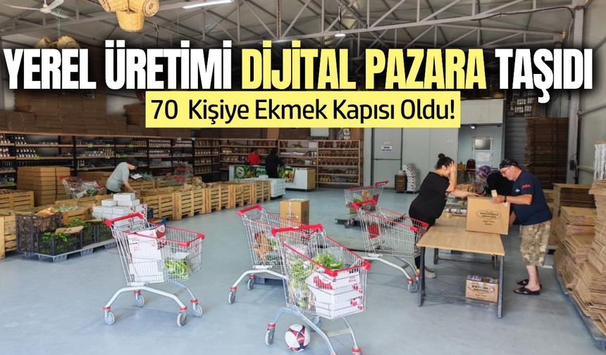 Demirci'den Türkiye'nin dört bir yanına! Ayda 4 bin kargo gönderiyorlar
