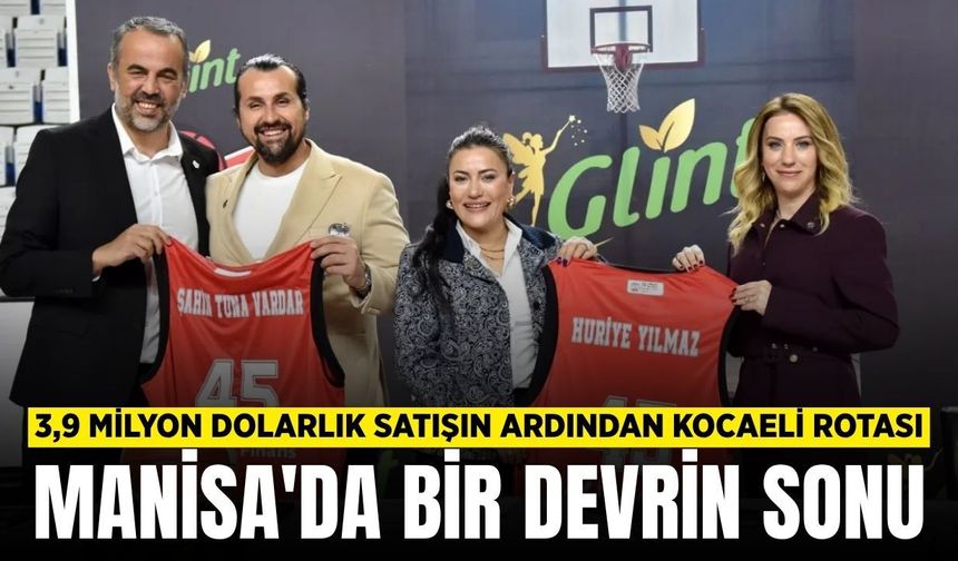 Glint Manisa Basket’te şok gelişme: Kocaeli’ne taşınıyorlar!