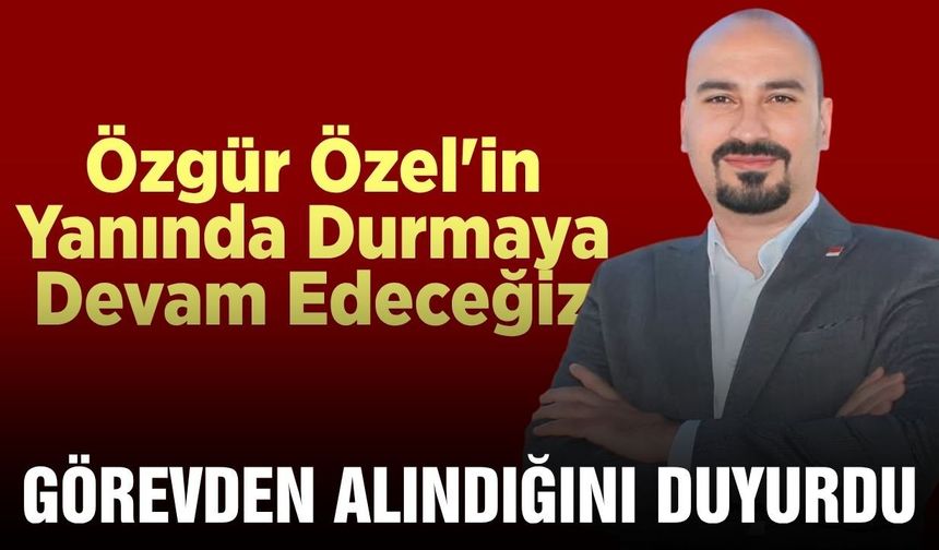 Görevden alınan CHP Yunusemre İlçe Başkanı Arcak'tan sert açıklama