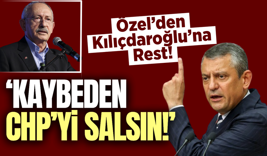 Özgür Özel’den Kılıçdaroğlu’na "Üye Katılımlı Kurultay" çağrısı: "İkimiz yarışalım"