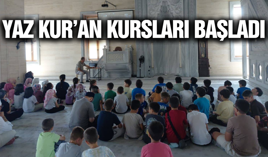 Kula’da yaz Kur’an Kursları kapılarını açtı