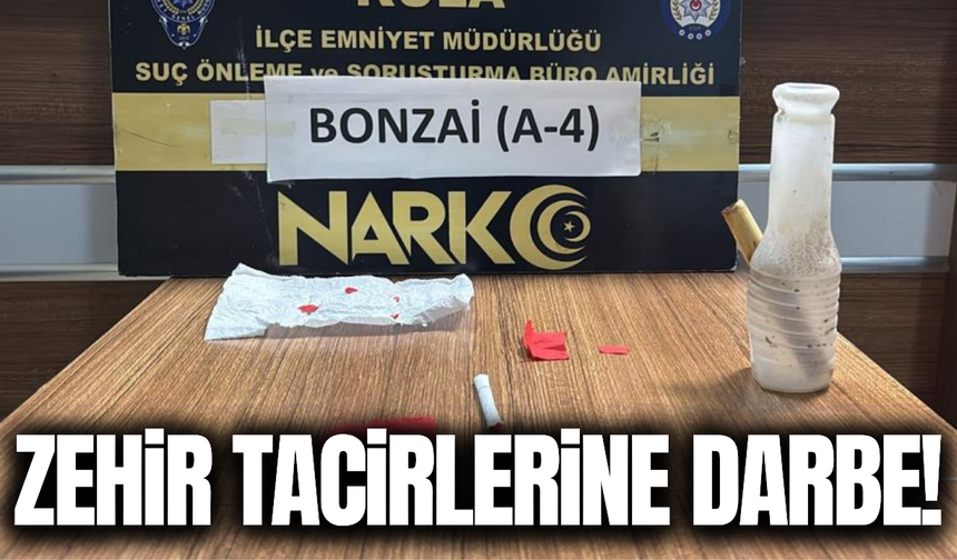 Kula'da aynı gecede 3 ayrı uyuşturucu operasyonu!