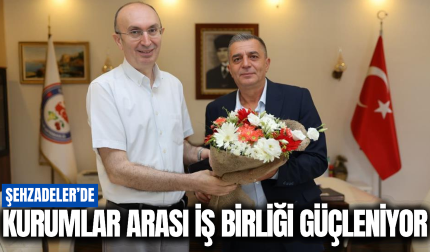 Hakan Şimşek'ten Kaymakam Yazar'a ziyaret