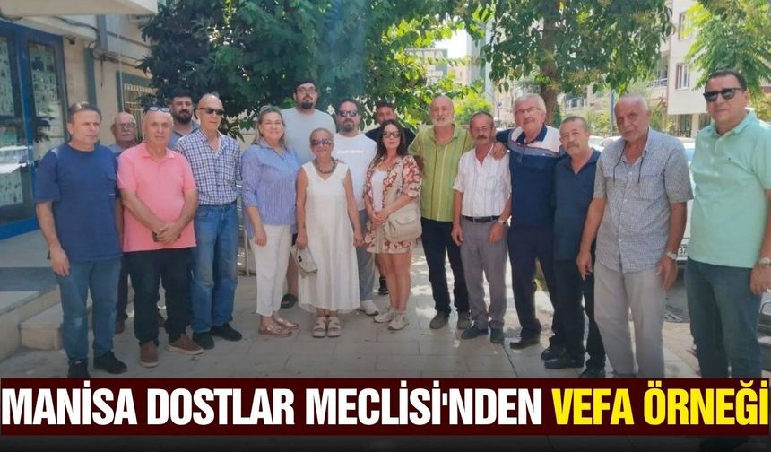Manisa Dostlar Meclisi'nden lokma hayrı
