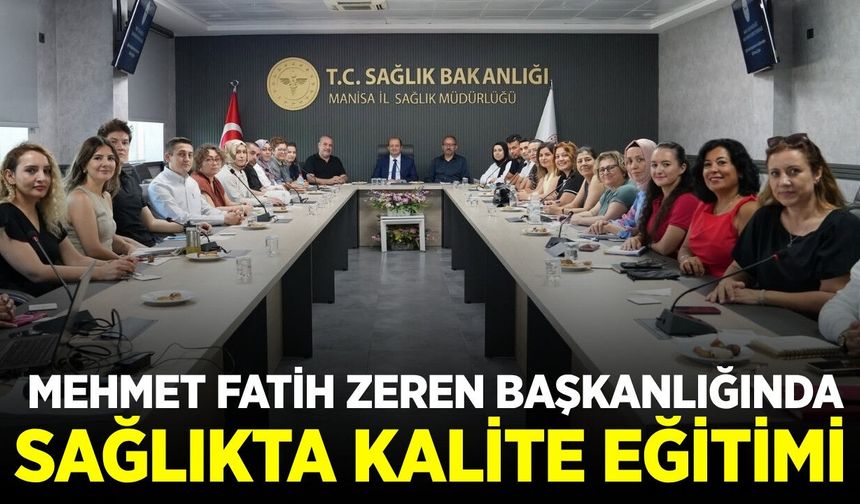 Manisa'da kalite ve standardizasyon eğitimi