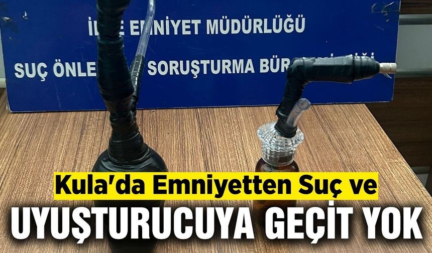 Manisa'da 18 Kişiye Adli İşlem, 1 Hükümlü Cezaevine Gönderildi
