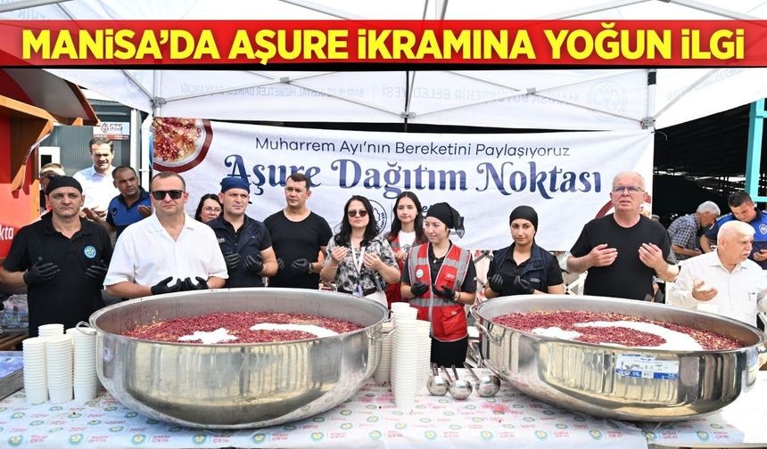 Manisa Büyükşehir'den 2 bin kişilik aşure ikramı