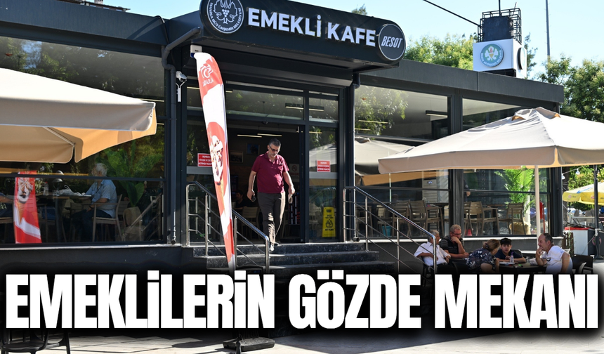Manisa'da emeklilerin uğrak noktası!