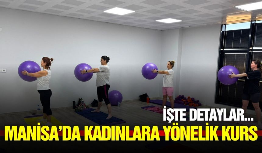 Manisa'da özel zumba ve pilates kursları başladı