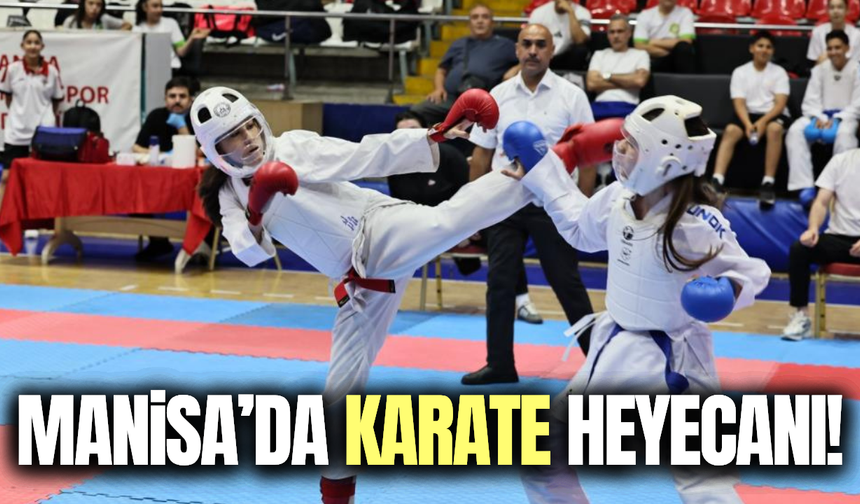 ANALİG karate heyecanı Manisa'da başladı