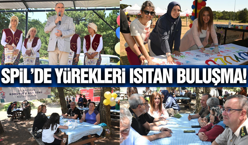 Manisa'da koruyucu aileler ve çocuklar aynı sofrada buluştu