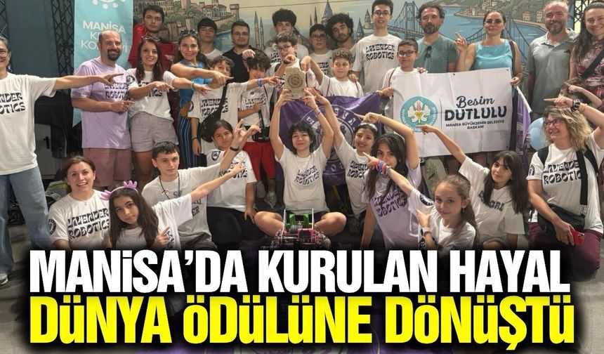 Manisa'daki garajdan Dünya sahnesine!