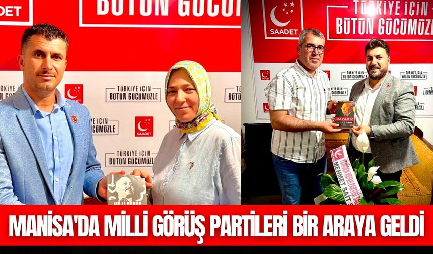Yeniden Refah'tan Saadet Partisi’ne "Hayırlı Olsun" Ziyareti: "Milli Görüş" Vurgusu Öne Çıktı