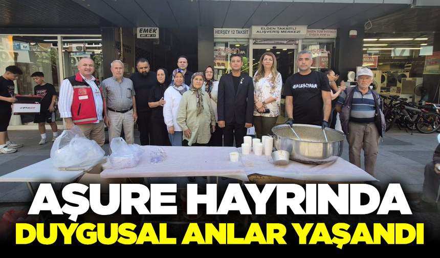 Manisa'da Şehit Fikret Mangura Adına Aşure Hayrı Düzenlendi