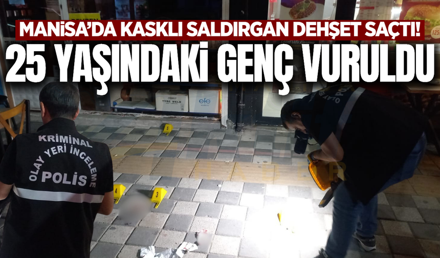Manisa'da silahlı saldırı: Sokağın ortasında kurşun yağdırdı!