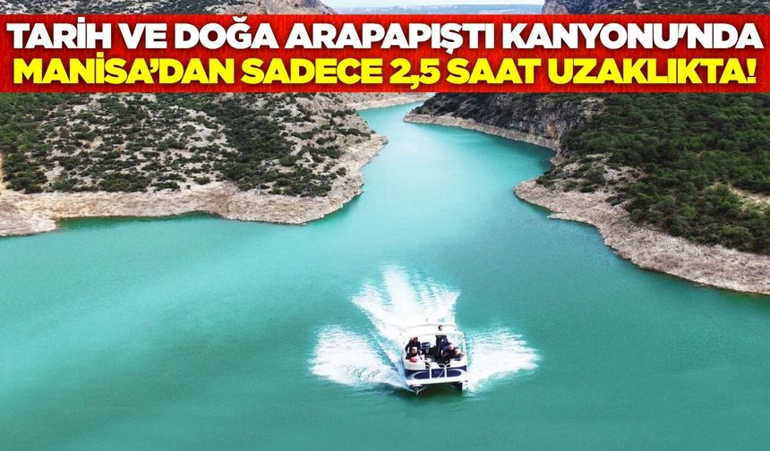 Arapapıştı Kanyonu güzelliğiyle büyülüyor