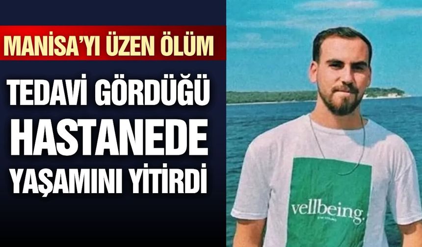 Manisa'da acı veda: Emre Göker son yolculuğuna uğurlandı