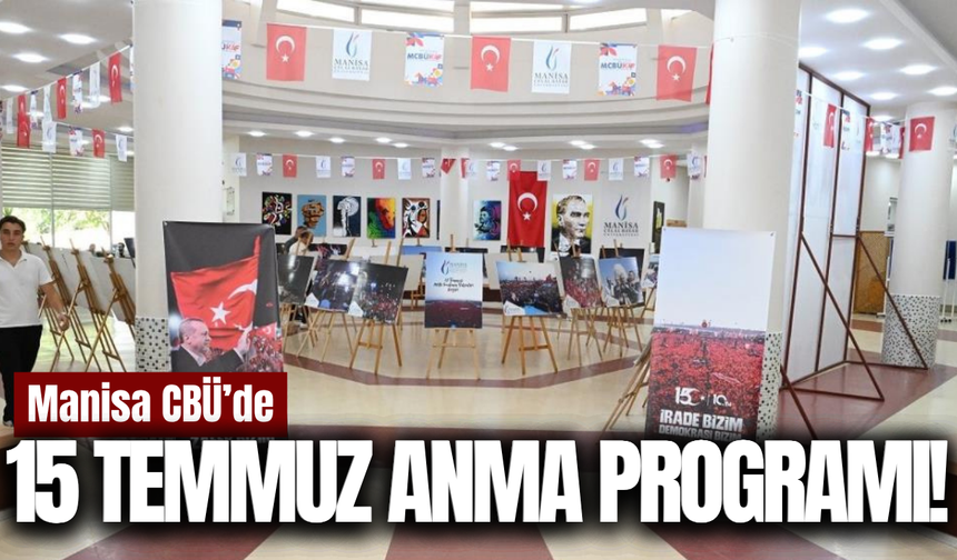 MCBÜ'de 15 Temmuz Şehitleri dualarla anıldı!