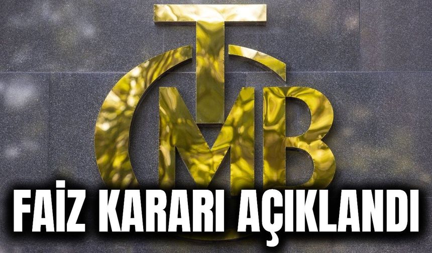 Merkez Bankası merak edilen faiz kararını açıkladı!