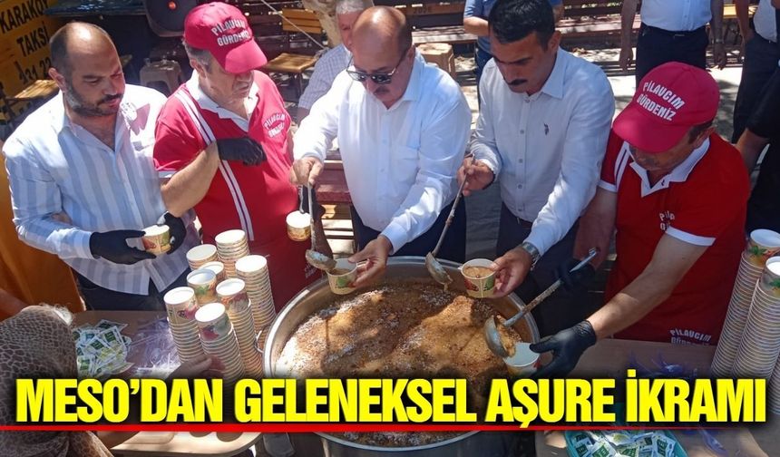 MESO'nun aşure hayrı vatandaşları buluşturdu