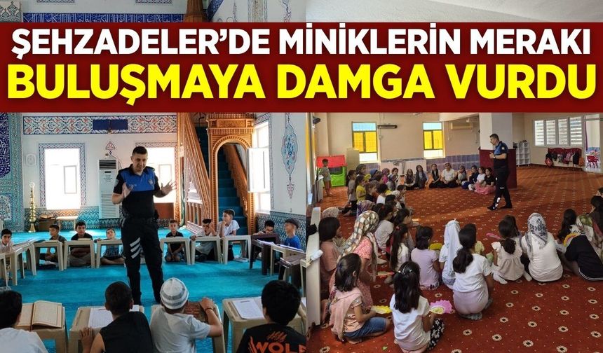 Emniyetten Minik Yüreklere Anlamlı Seminer: Şehzadeler’de Çocuklar Bilinçlendirildi