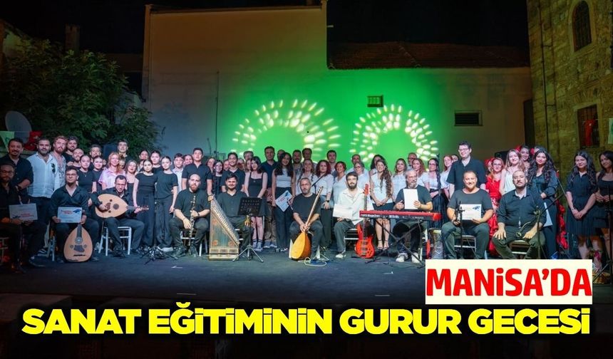 Manisa’da genç sanatçılardan unutulmaz performans