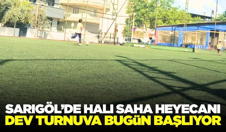 Sarıgöl Gençlerbirliği halı saha turnuvası başlıyor!