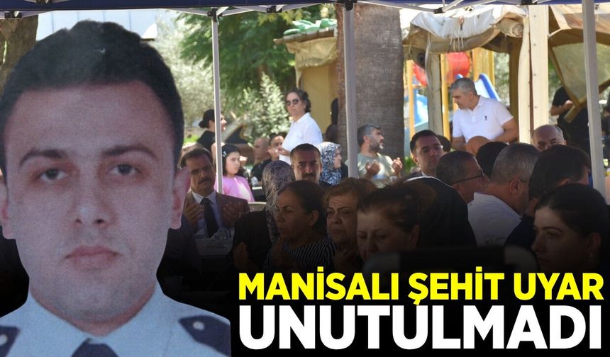 Şehit Mehmet Uyar Manisa’da dualarla anıldı