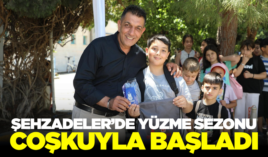 Şehzadeler Belediyesi Yaz Spor Okulları Yüzme Kursu İle Başladı