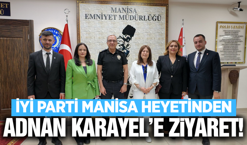 Şenol Sunat’tan Emniyet Müdürü Adnan Karayel’e ziyaret!