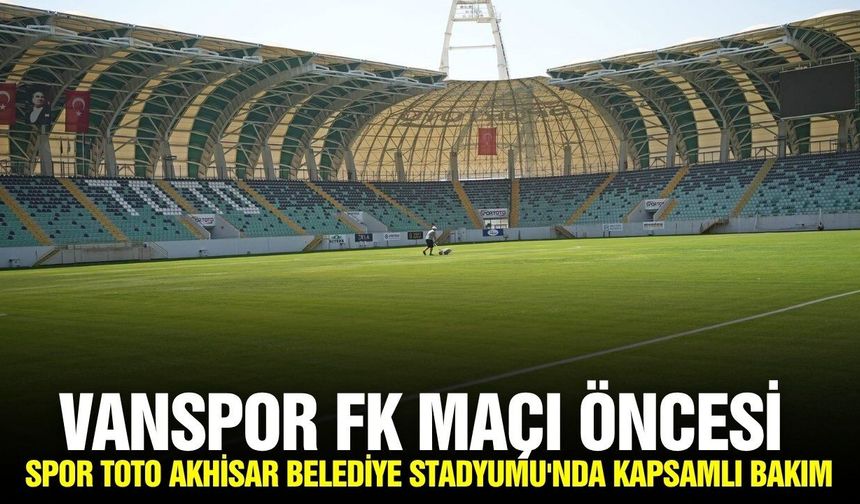 Akhisar'da maç öncesi kapsamlı çalışma!