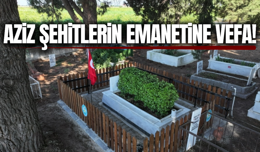 Manisa’da Şehitlerin aziz hatırasına vefa!