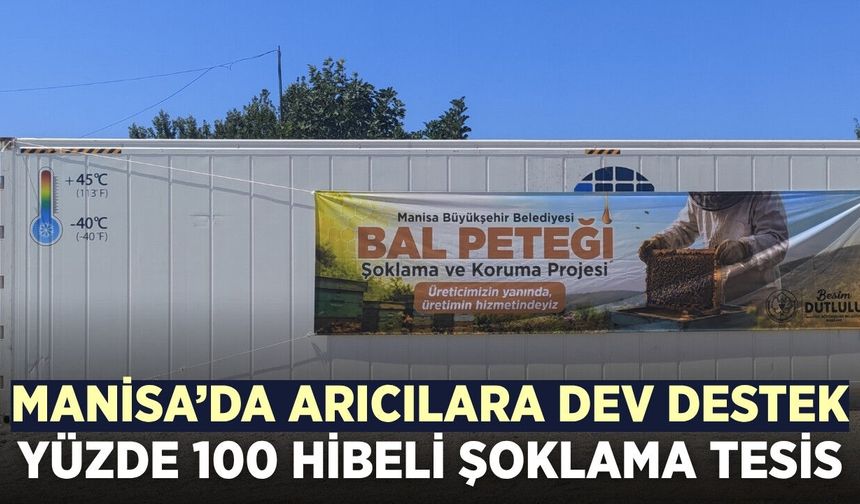 Büyükşehir'den arıcılara can suyu: Üretime destek