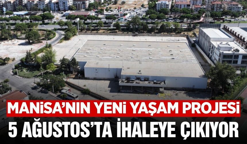 Ferdi Zeyrek Kültür Merkezi için ihale tarihi belli oldu: Manisa’ya yeni yaşam alanı geliyor