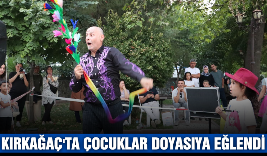 Kırkağaç'ta Çocuk Şenliği coşkusu