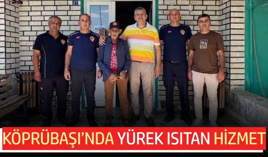 Köprübaşı'nda gönülleri ısıtan davranış!