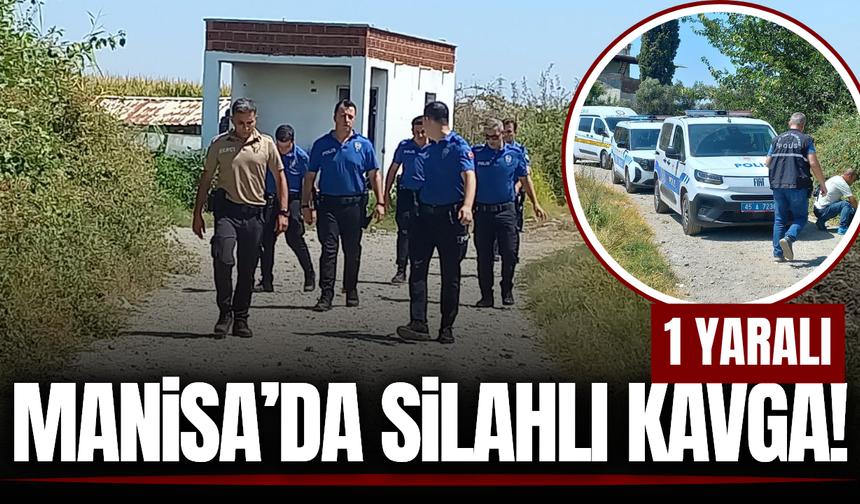 Manisa'da arkadaş kavgası kanlı bitti! 1 yaralı