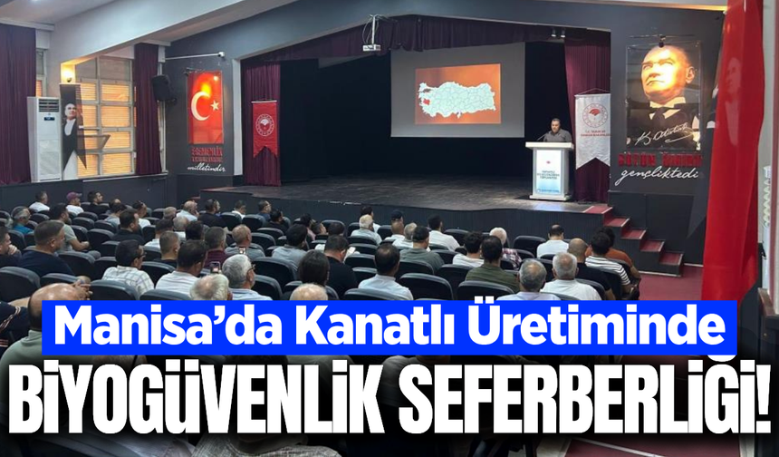 Manisa’da kanatlı hayvancılıkta yeni dönem