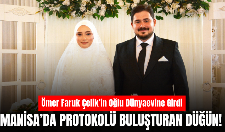 Şehzadeler’in Kurucu Başkanının Oğlu Fatih Çelik Dünyaevine Girdi